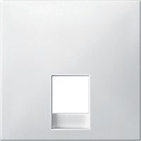 Лицевая панель Schneider Electric Merten Antique для 1-м. розетки RJ11 белый картинка